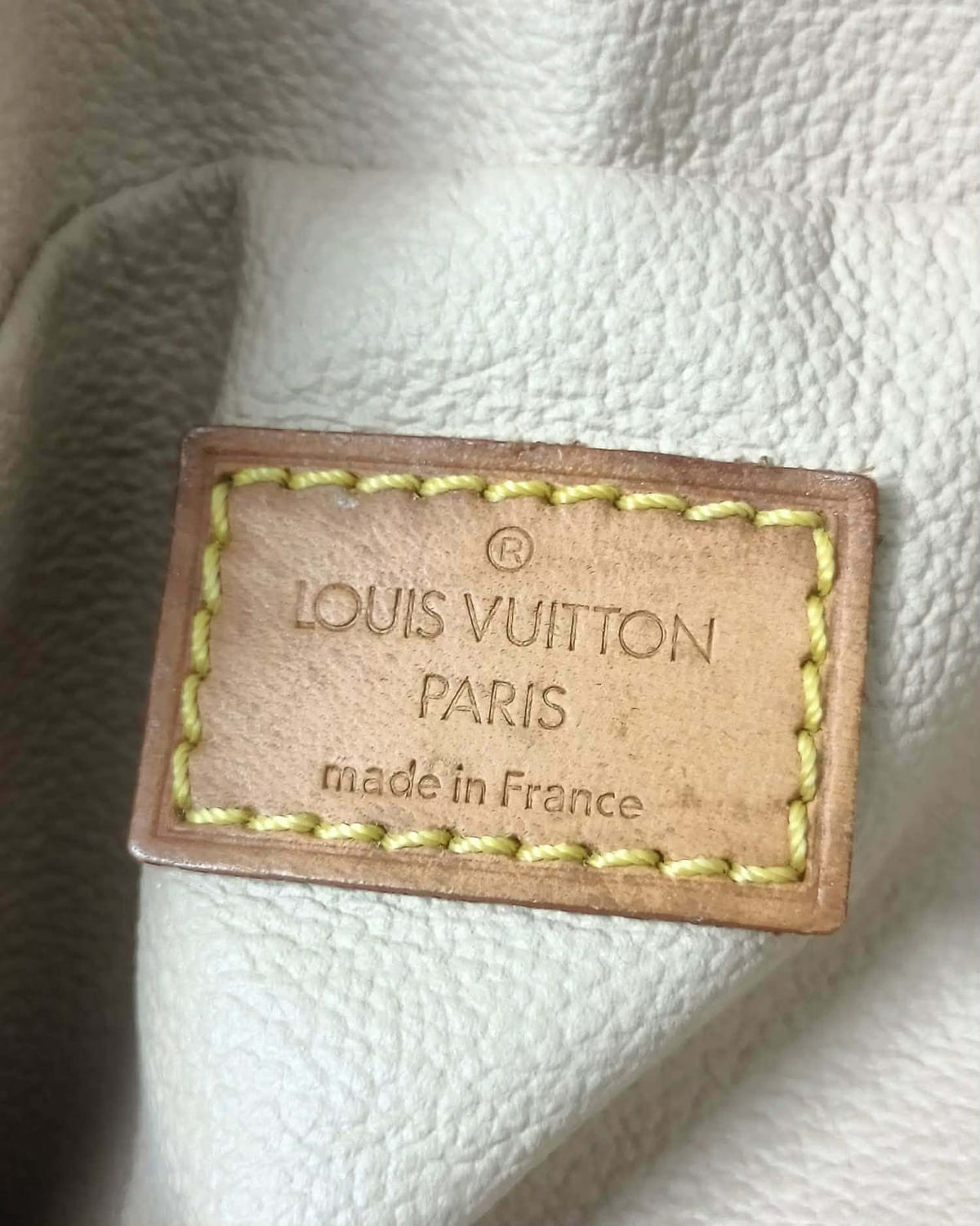 Pre loved Authentic Vintage Louis Vuitton Toiletry Pouch Clutch Handbag French Made MB1014