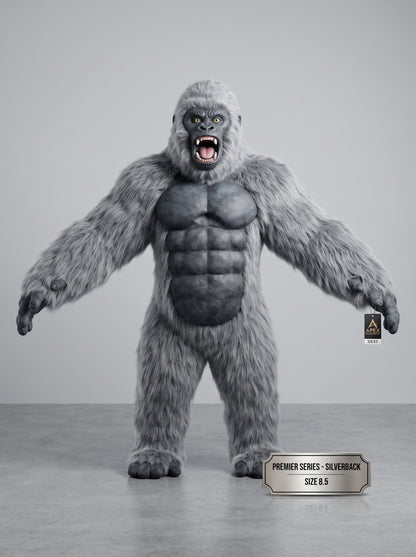 8.5 Feet Giant Inflatable Gorilla Mascot Costume for Halloween Christmas Party
