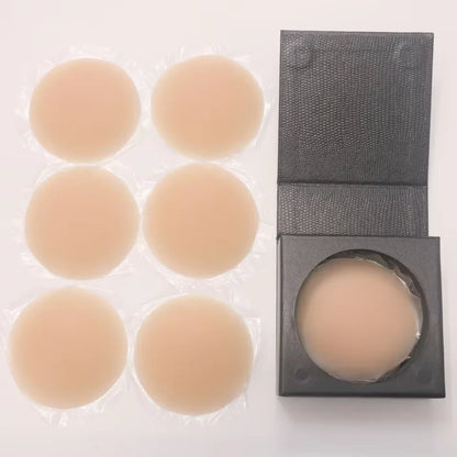 Reusable Silicone Nipple Covers - Sticky Nip Pasties (Set of 3)
