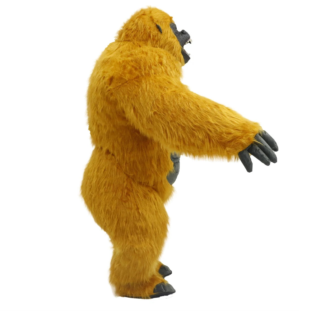8.5 Feet Giant Inflatable Gorilla Mascot Costume for Halloween Christmas Party