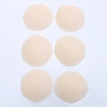 Reusable Silicone Nipple Covers - Sticky Nip Pasties (Set of 3)