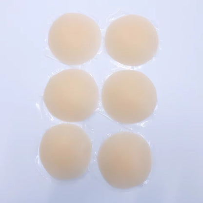 Reusable Silicone Nipple Covers - Sticky Nip Pasties (Set of 3)