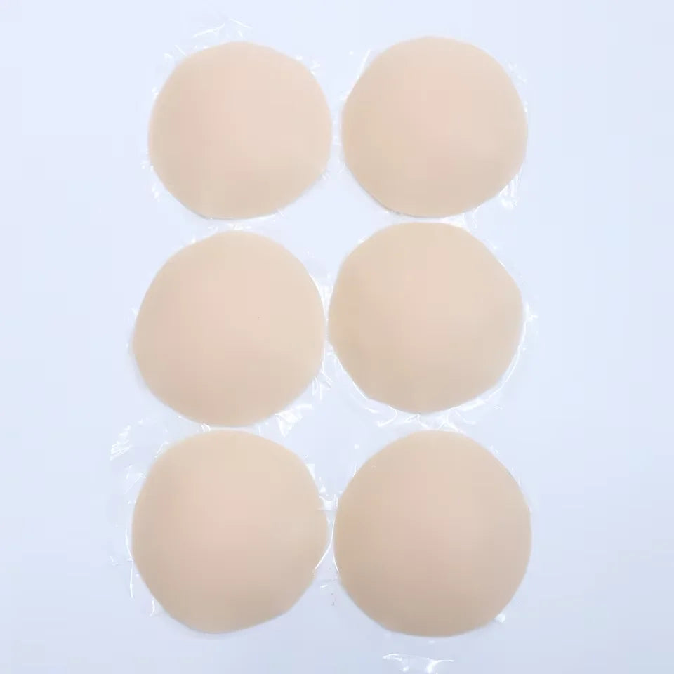 Reusable Silicone Nipple Covers - Sticky Nip Pasties (Set of 3)