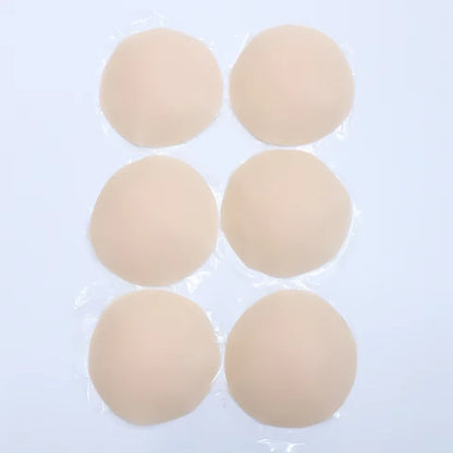 Reusable Silicone Nipple Covers - Sticky Nip Pasties (Set of 3)