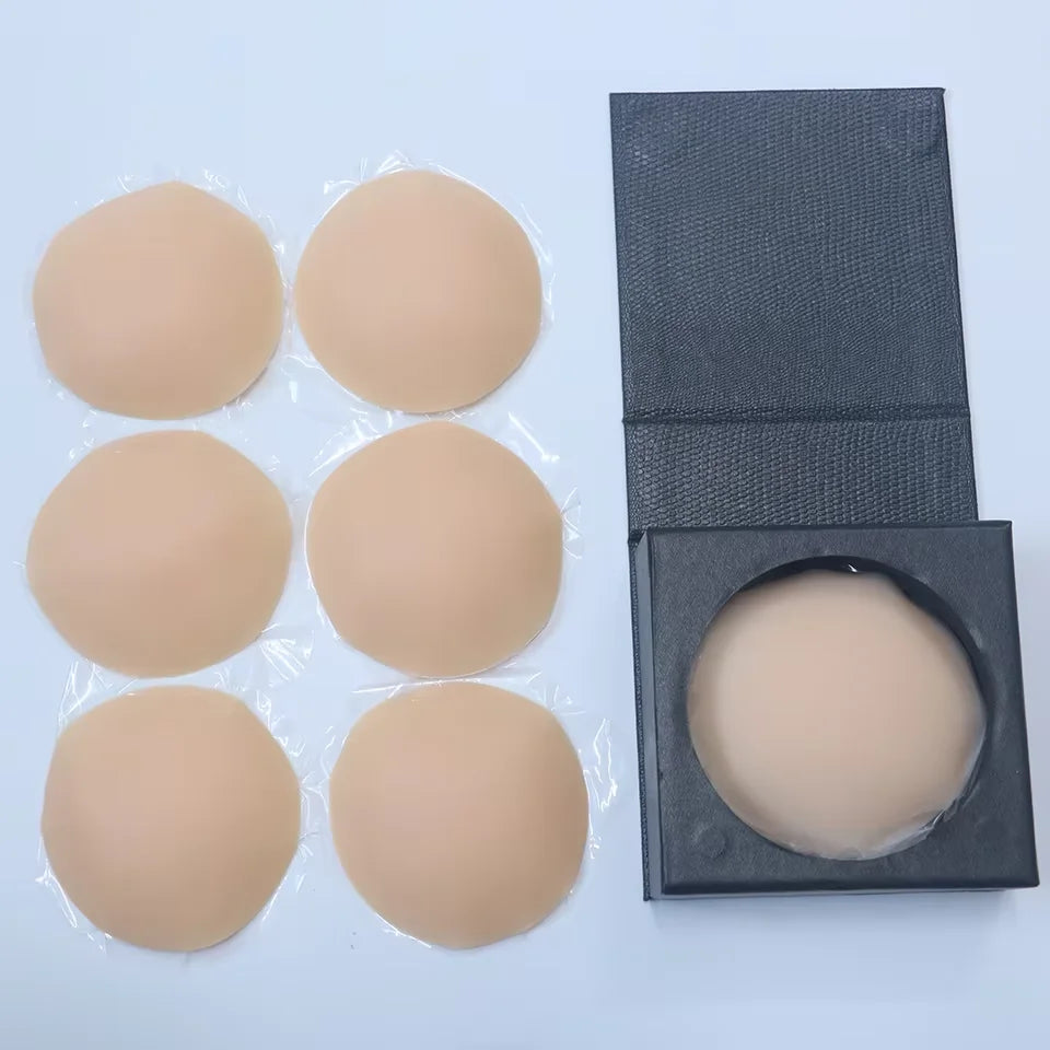 Reusable Silicone Nipple Covers - Sticky Nip Pasties (Set of 3)