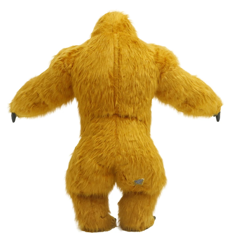 8.5 Feet Giant Inflatable Gorilla Mascot Costume for Halloween Christmas Party
