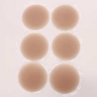Reusable Silicone Nipple Covers - Sticky Nip Pasties (Set of 3)