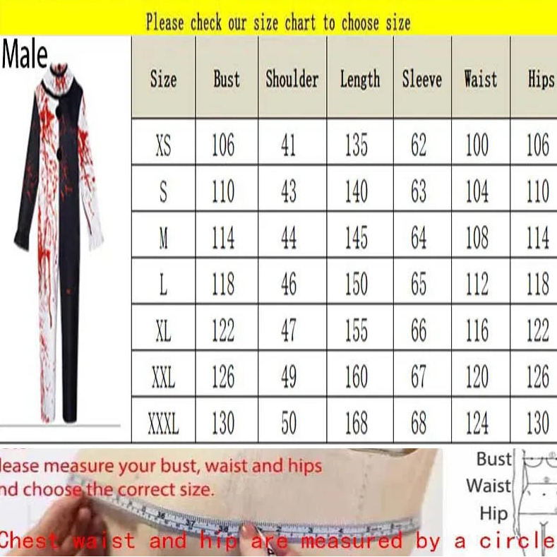 Halloween Costumes Art The Clown Cosplay Costume