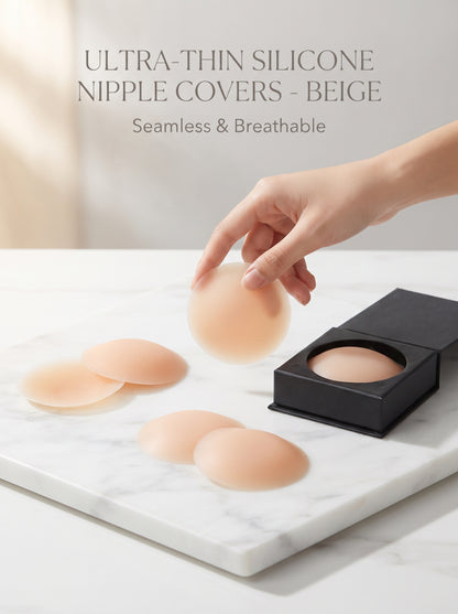 Reusable Silicone Nipple Covers - Sticky Nip Pasties (Set of 3)