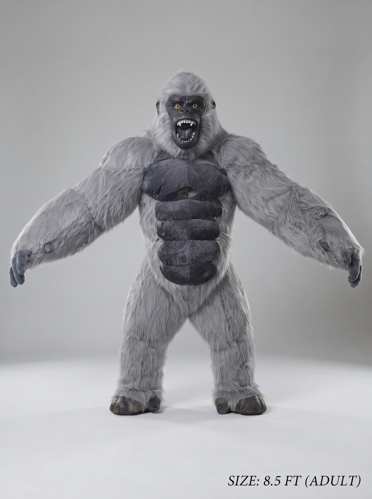 8.5 Feet Giant Inflatable Gorilla Mascot Costume for Halloween Christmas Party